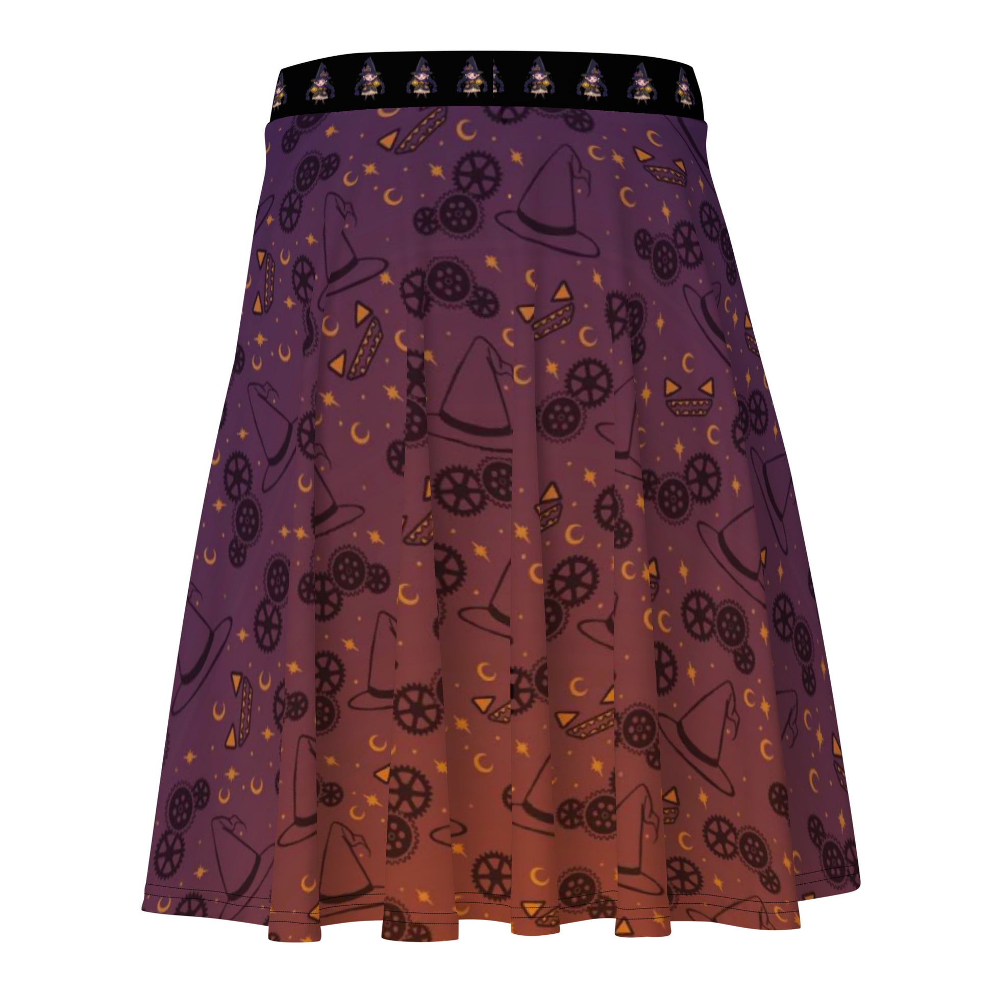 Spooktastic Witchy Skater Skirt | Gnomies Clothing