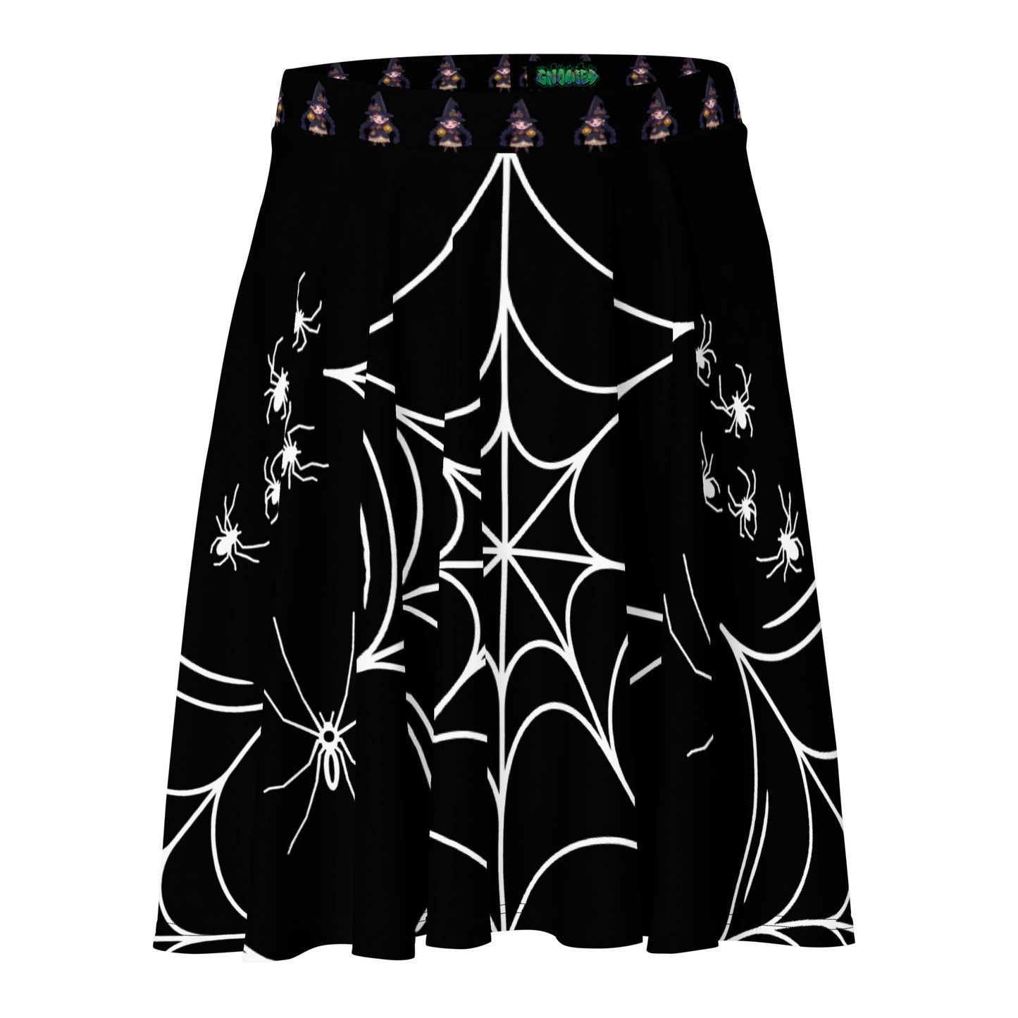 Sprockets Black Spiderweb Skirt | Gnomies Clothing