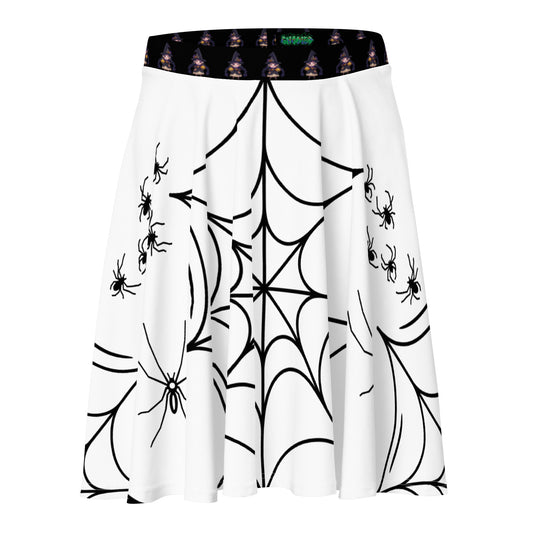 Sprockets White Spiderweb Skirt | Gnomies Clothing