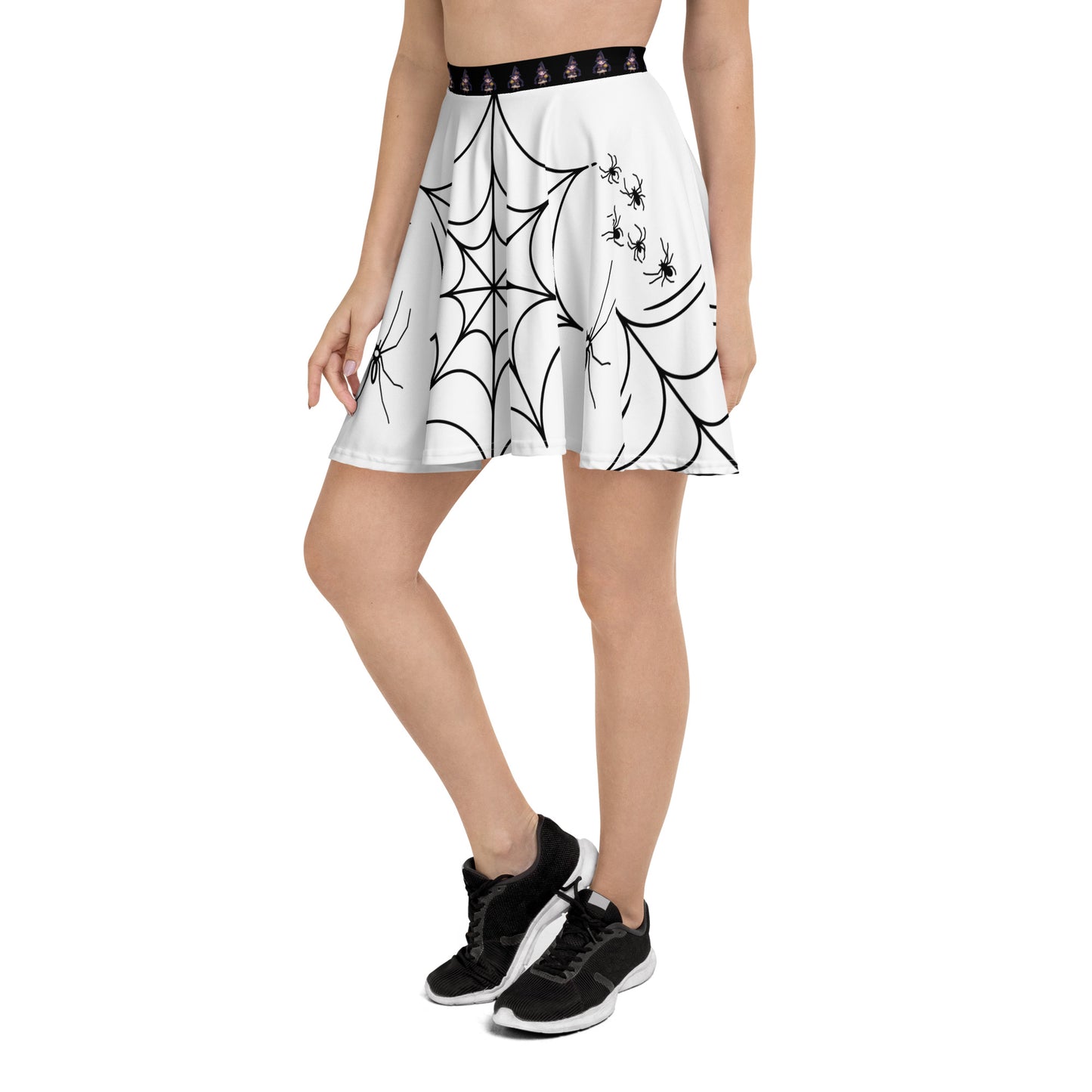 Sprockets White Spiderweb Skirt | Gnomies Clothing