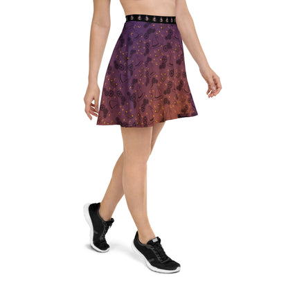 Spooktastic Witchy Skater Skirt | Gnomies Clothing