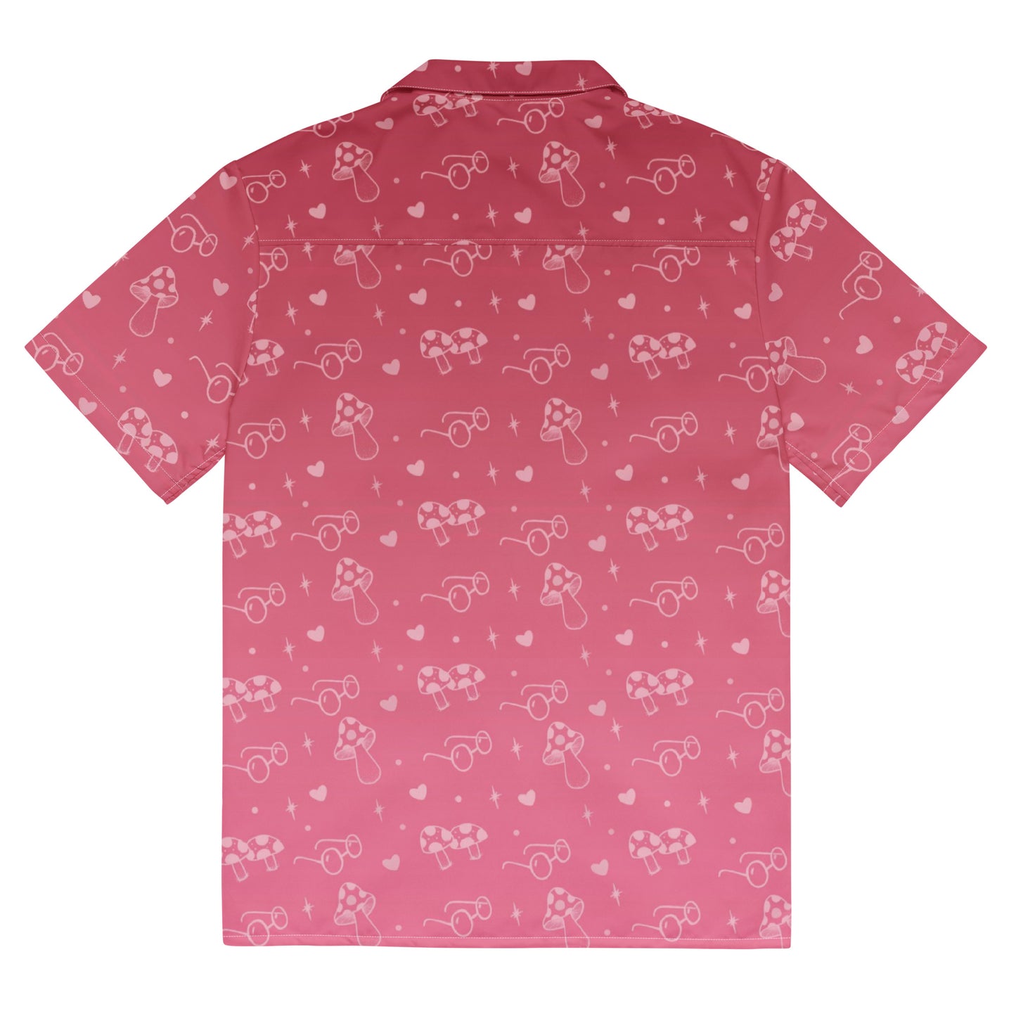 Mushroom Love Button Up Shirt | Gnomies Clothing