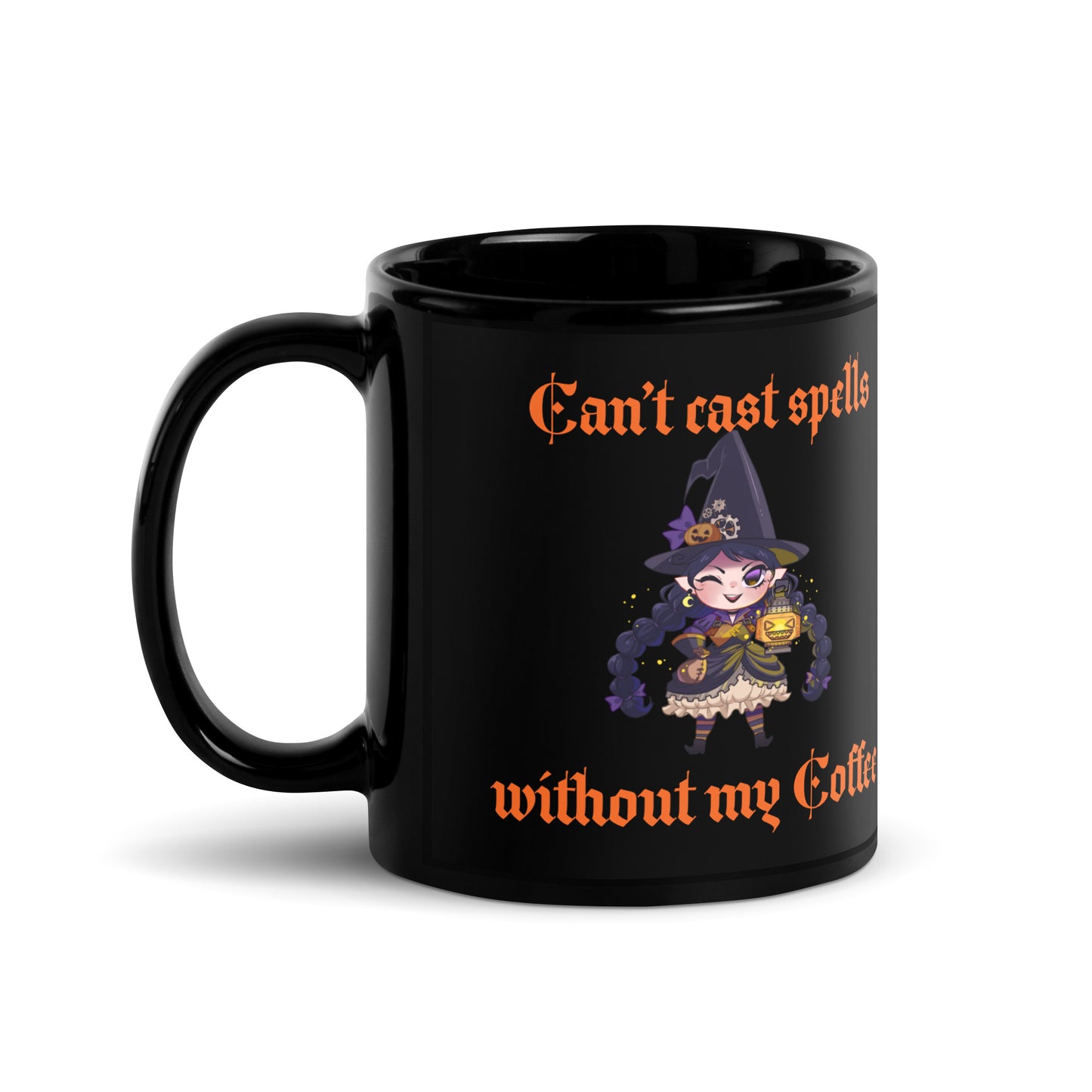 Sprocket “Can’t Cast Spells Without My Coffee” Mug