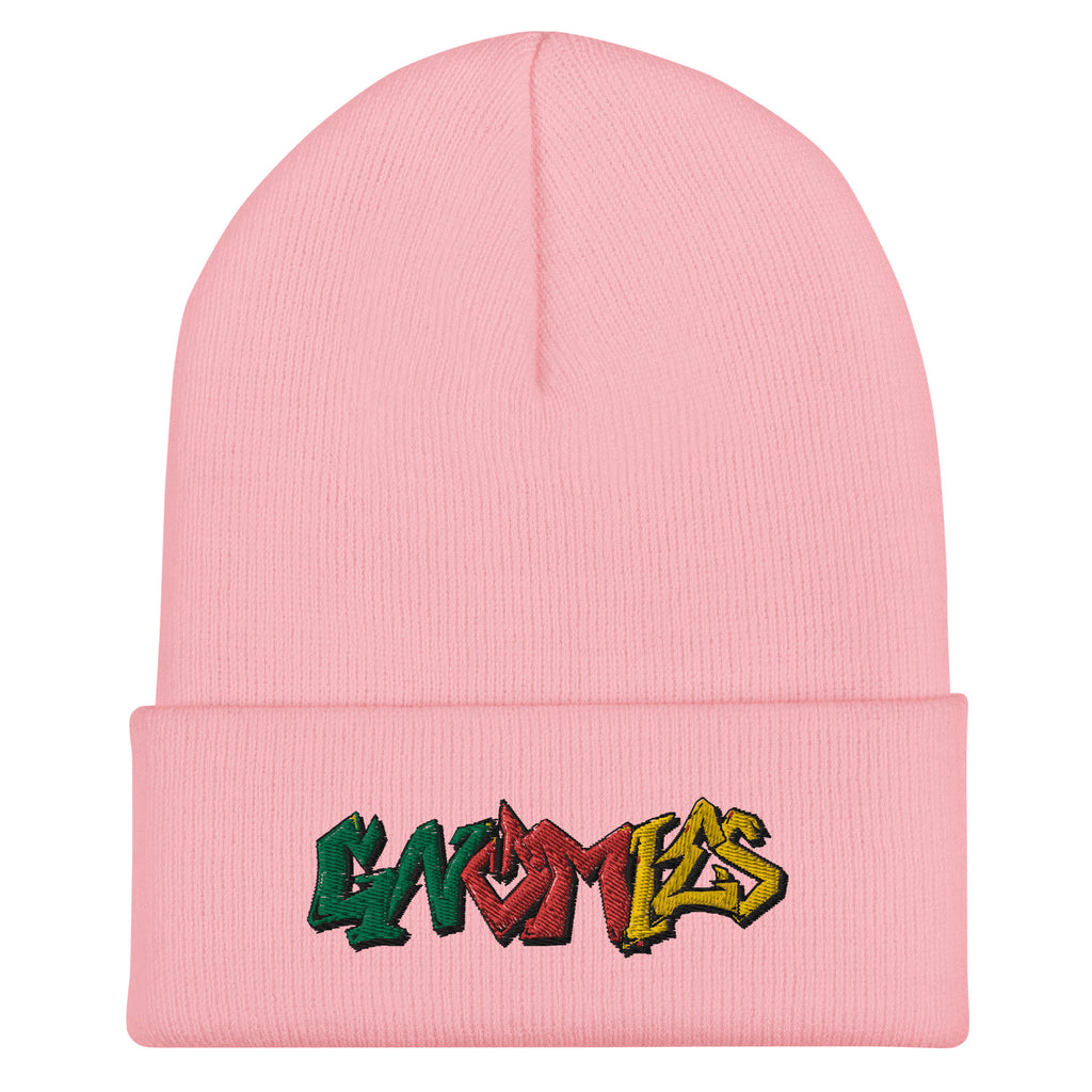 Gnomies Graffiti Embroidered Beanie