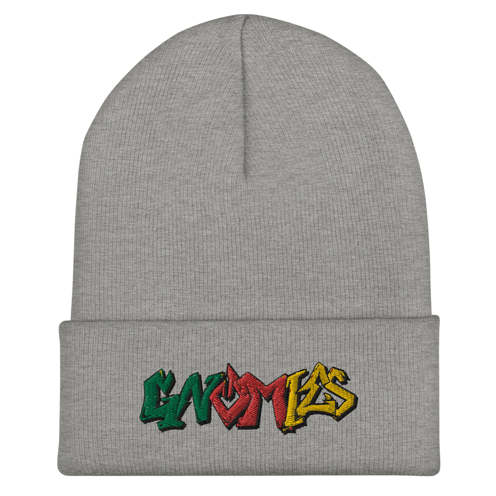 Gnomies Graffiti Embroidered Beanie