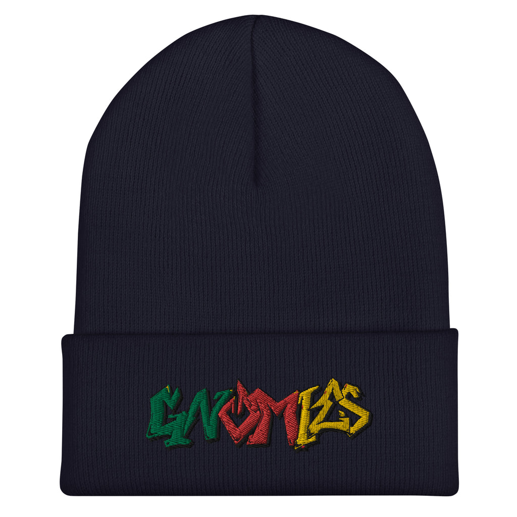 Gnomies Graffiti Embroidered Beanie