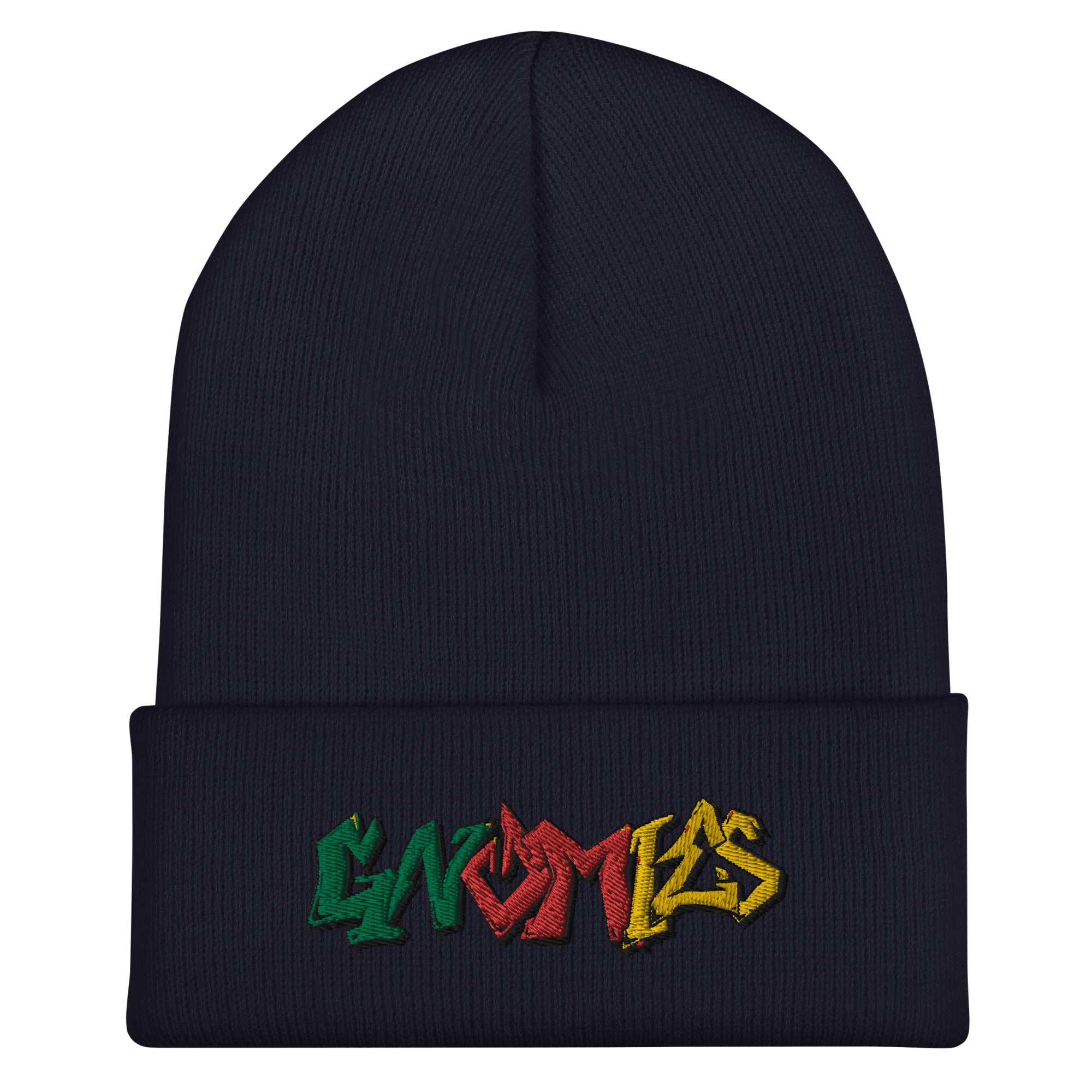 Gnomies Graffiti Embroidered Beanie
