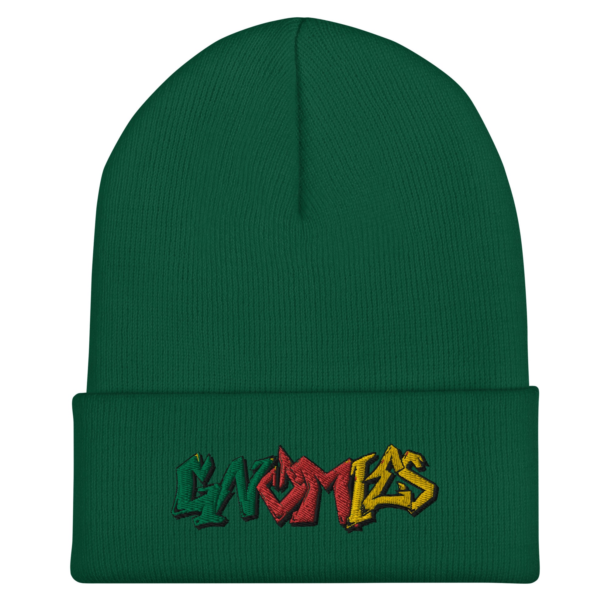 Gnomies Graffiti Embroidered Beanie