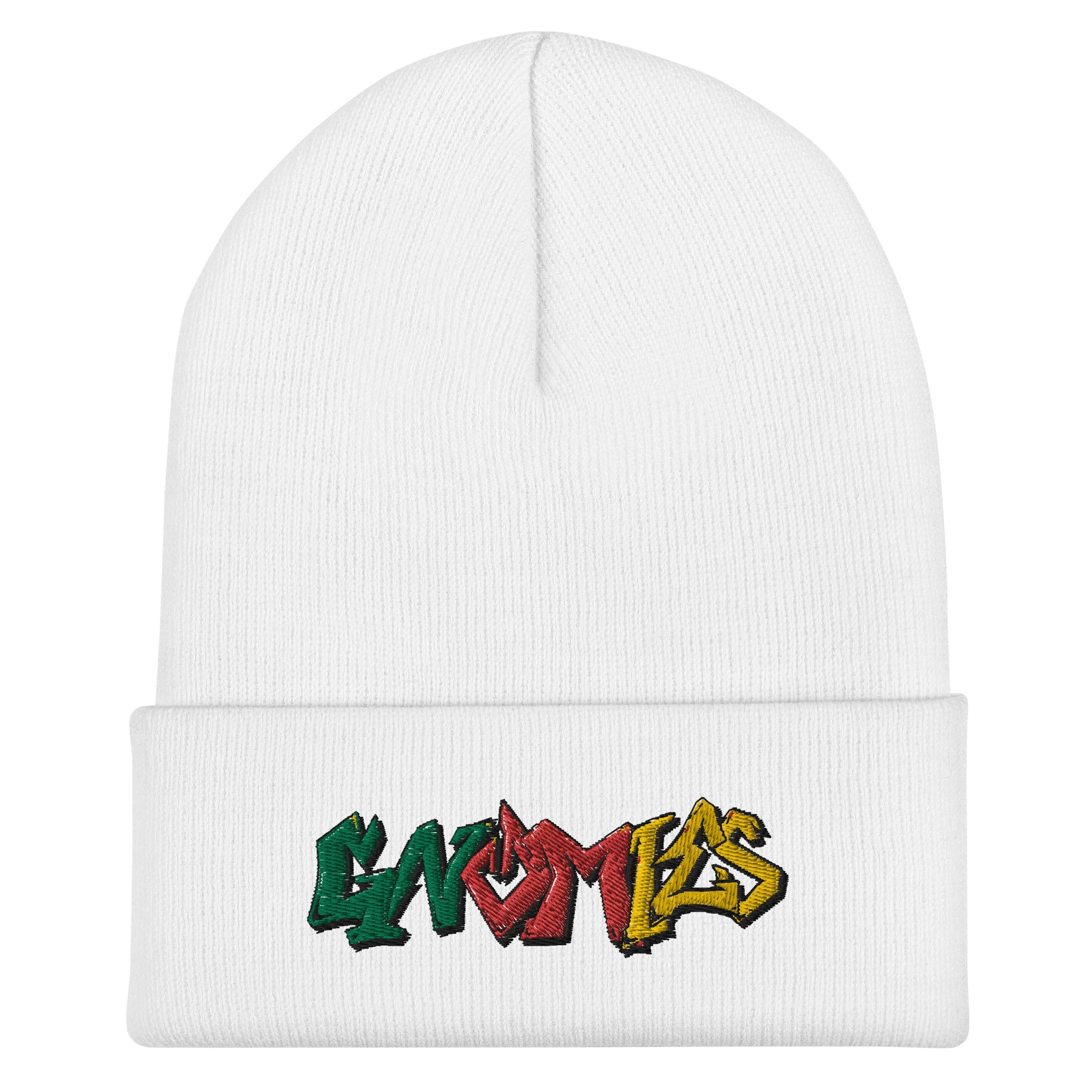 Gnomies Graffiti Embroidered Beanie