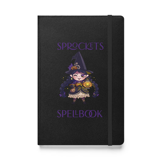 Sprockets Spellbook Hardcover Notebook