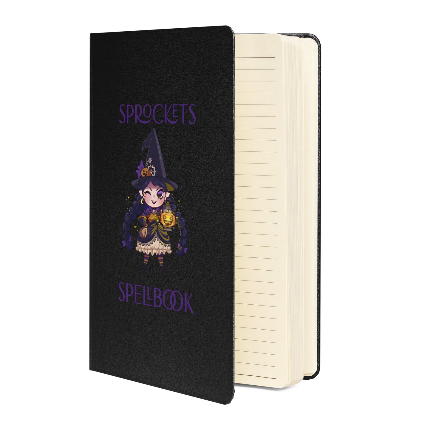 Sprockets Spellbook Hardcover Notebook