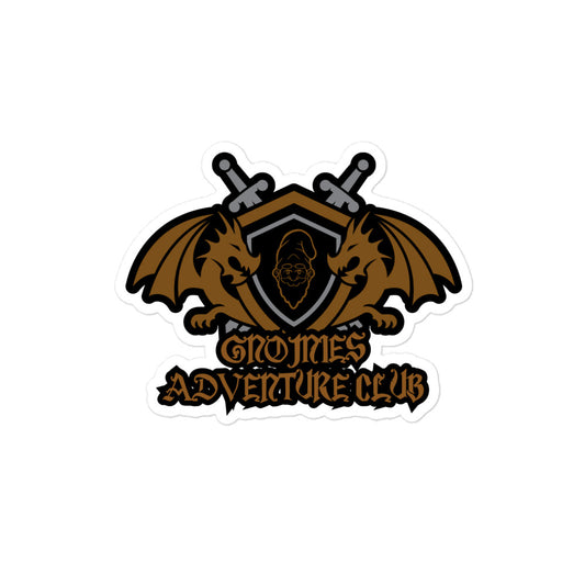 Adventurer’s Crest Sticker - Best Sticker | GnomieShop