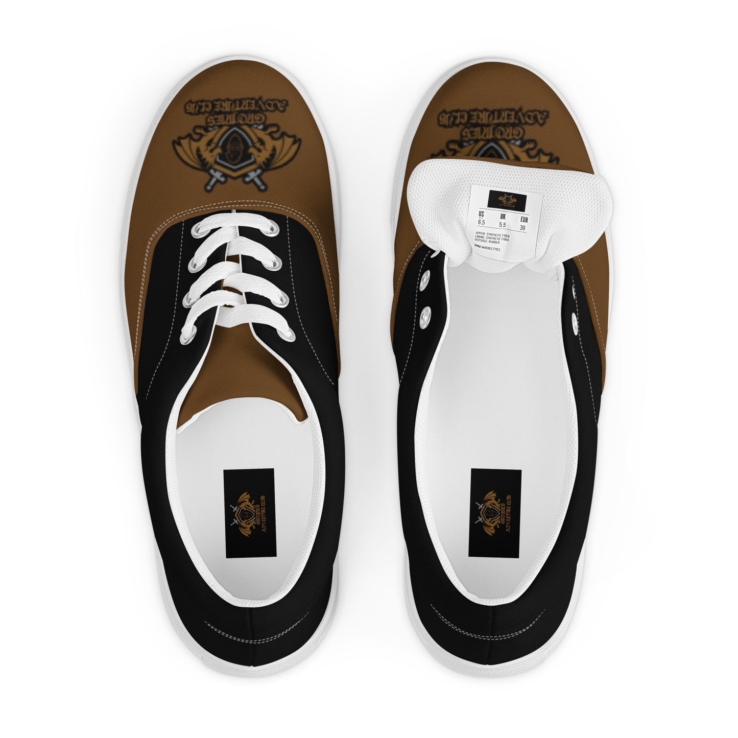 Adventurer’s Crest Canvas Shoes – Step Boldly Into Your Next Quest