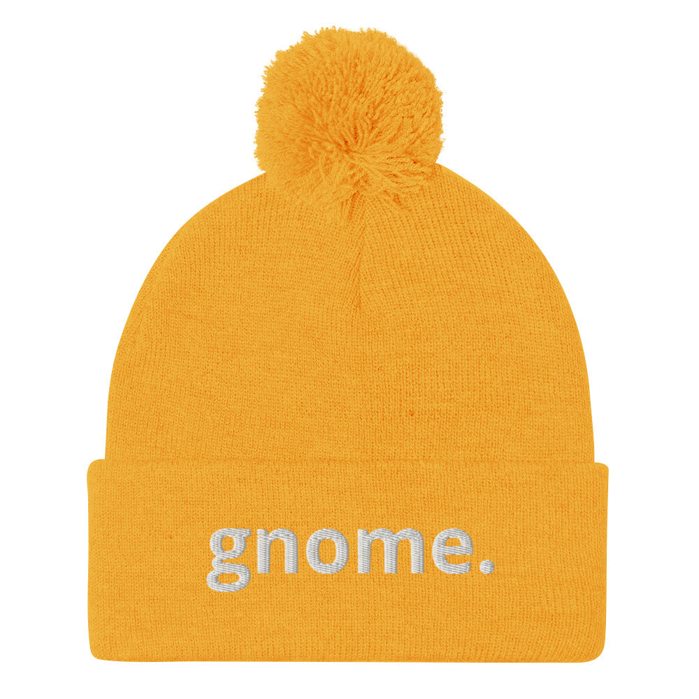 “Just Gnome “Pom-Pom Beanie