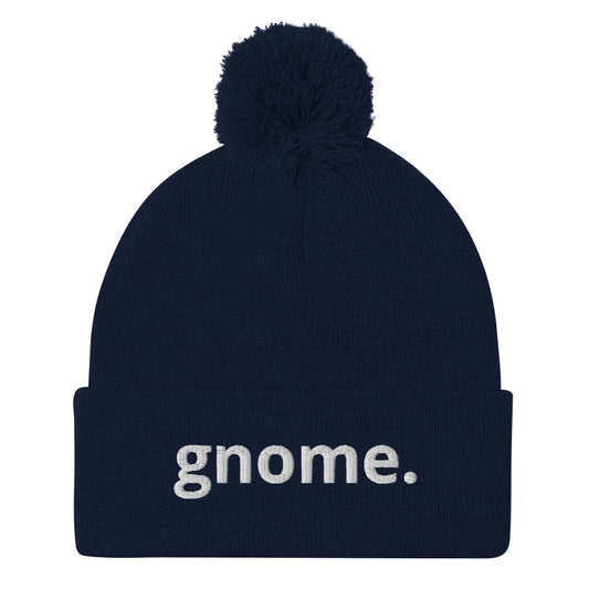 “Just Gnome “Pom-Pom Beanie