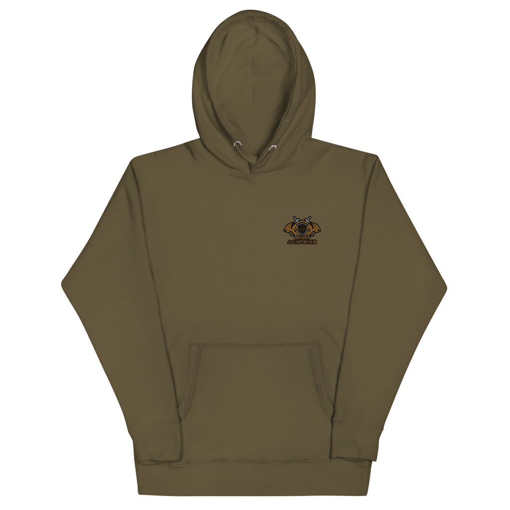 Adventurer’s Crest Hoodie - TTRPG Fans Hoodie 