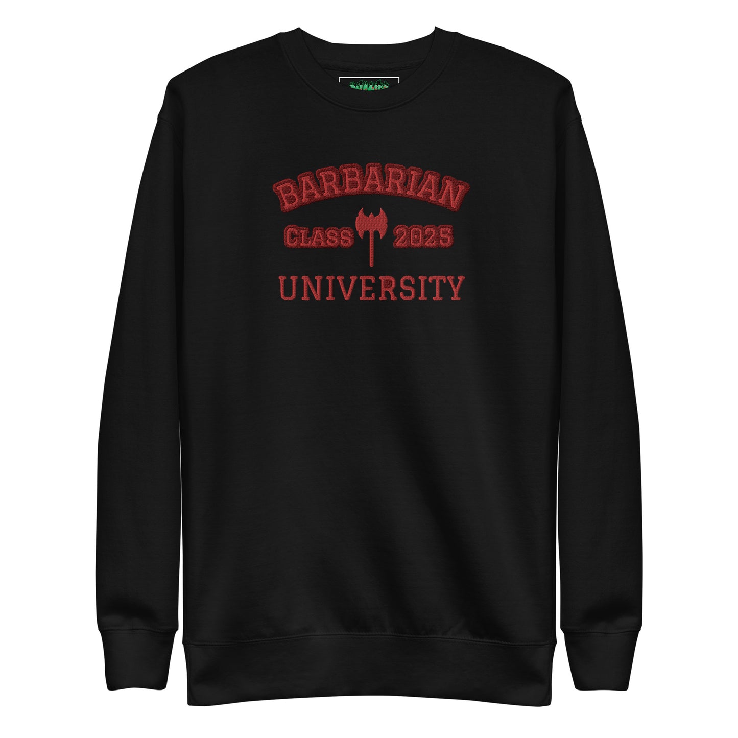 Barbarian Class of 2025 Sweatshirt | Gnomies Clothing