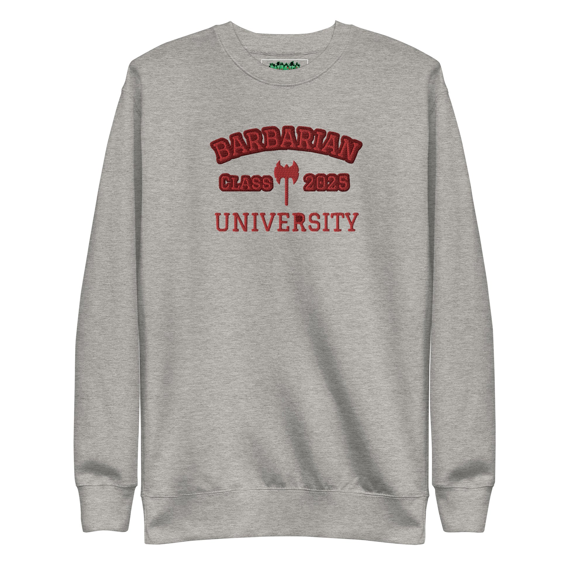 Barbarian Class of 2025 Sweatshirt | Gnomies Clothing