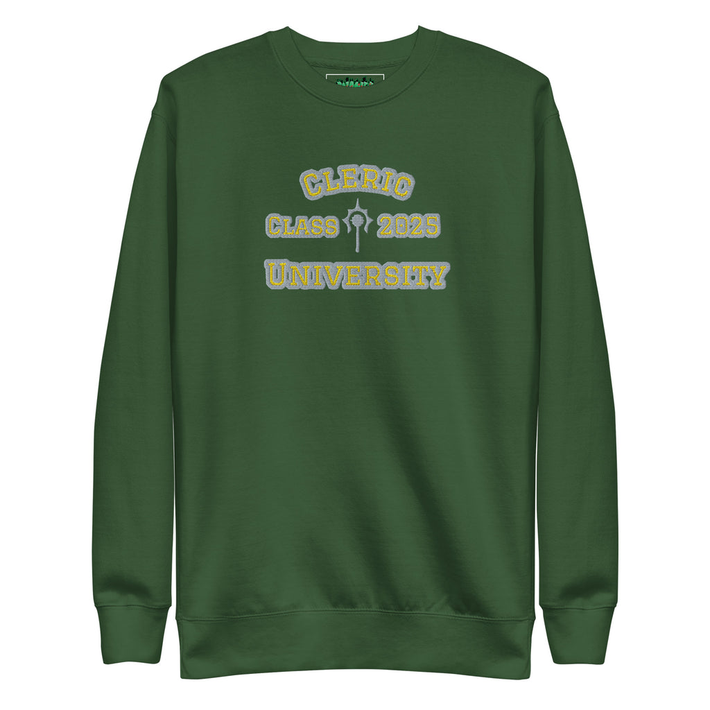 Cleric Class of 2025 Sweatshirt | Gnomies Clothing