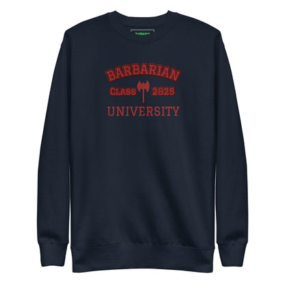 Barbarian Class of 2025 Sweatshirt | Gnomies Clothing