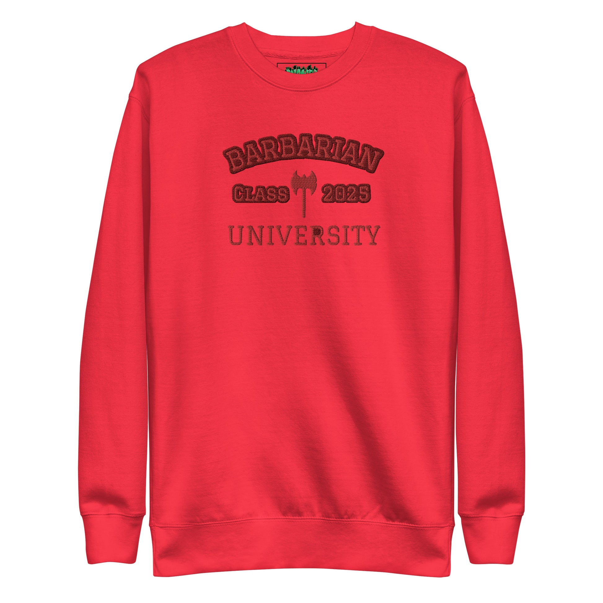 Barbarian Class of 2025 Sweatshirt | Gnomies Clothing