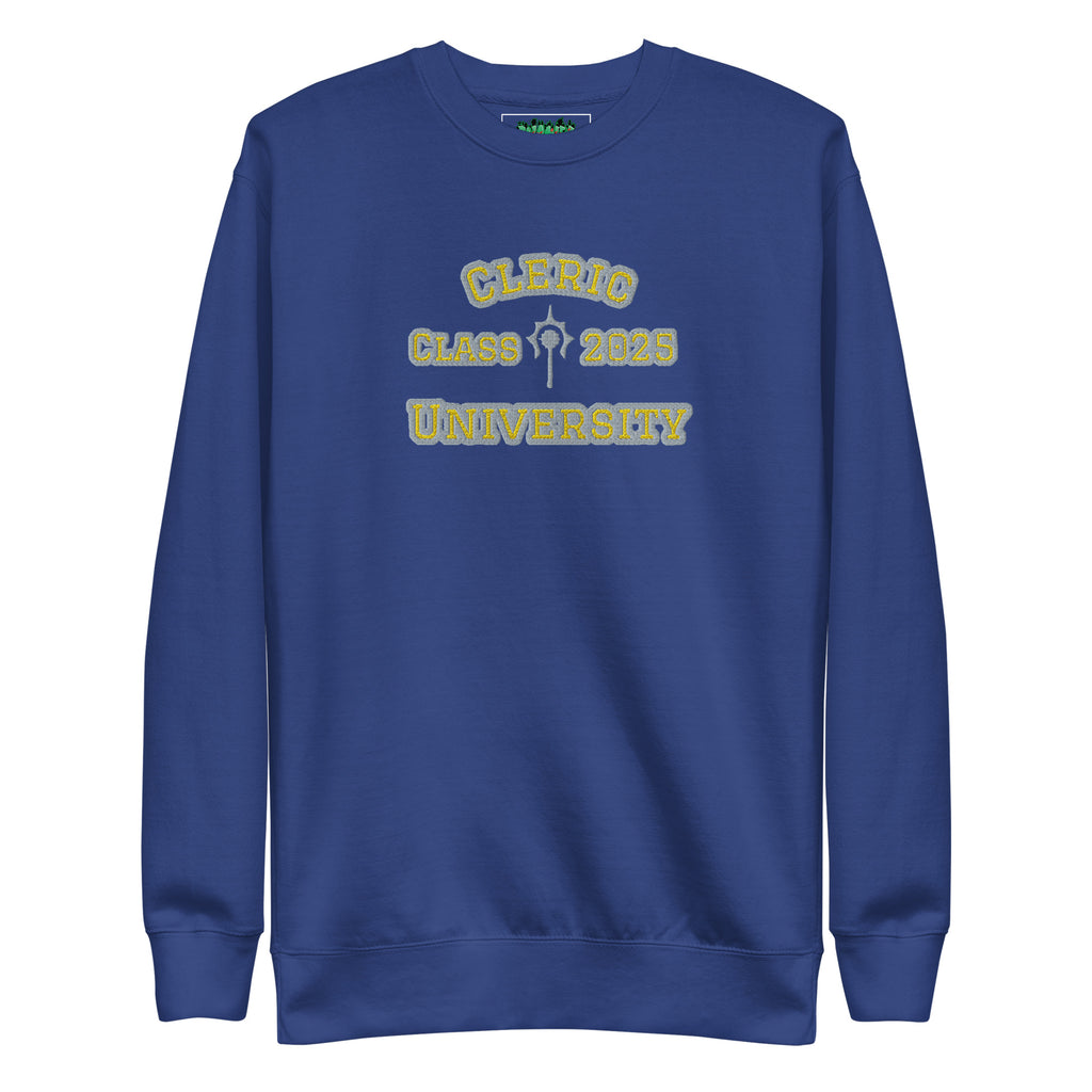 Cleric Class of 2025 Sweatshirt | Gnomies Clothing
