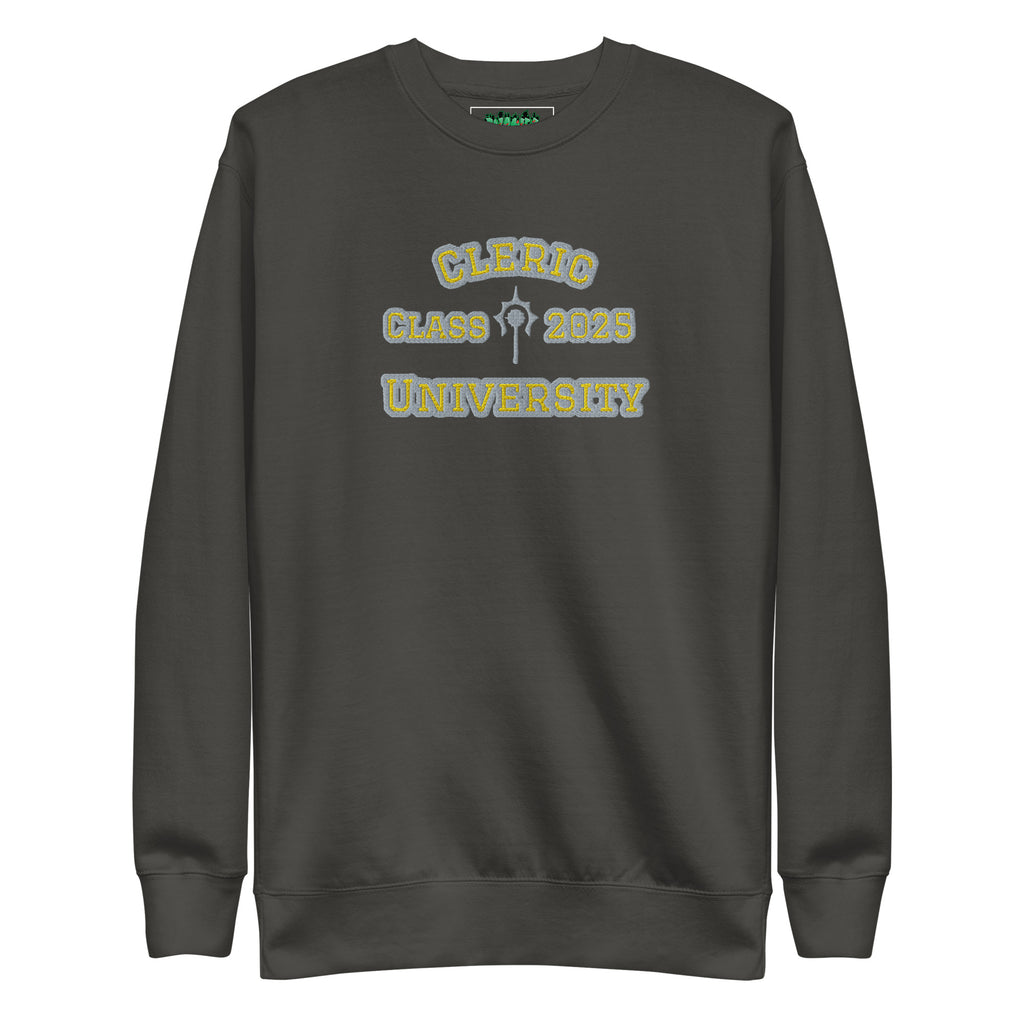 Cleric Class of 2025 Sweatshirt | Gnomies Clothing