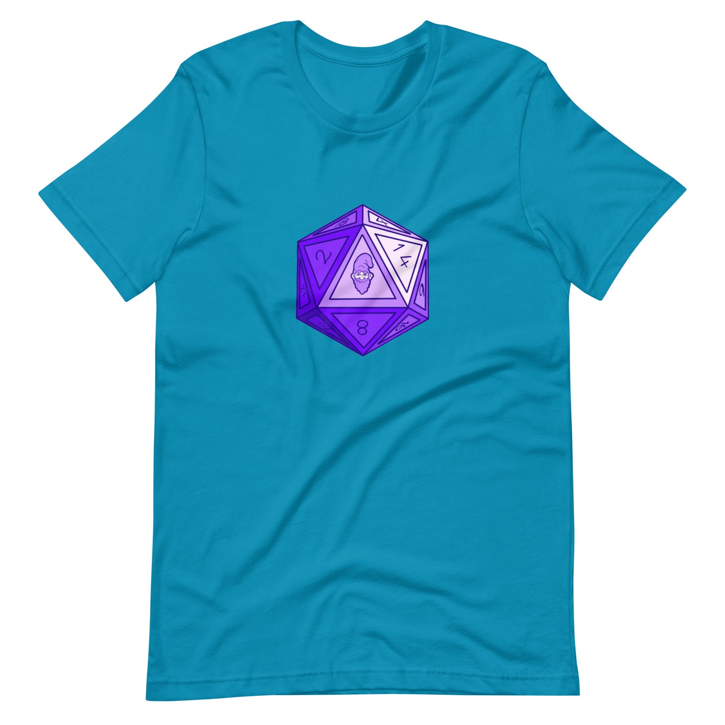 Gnomie D20 Amythest Unisex T-Shirt