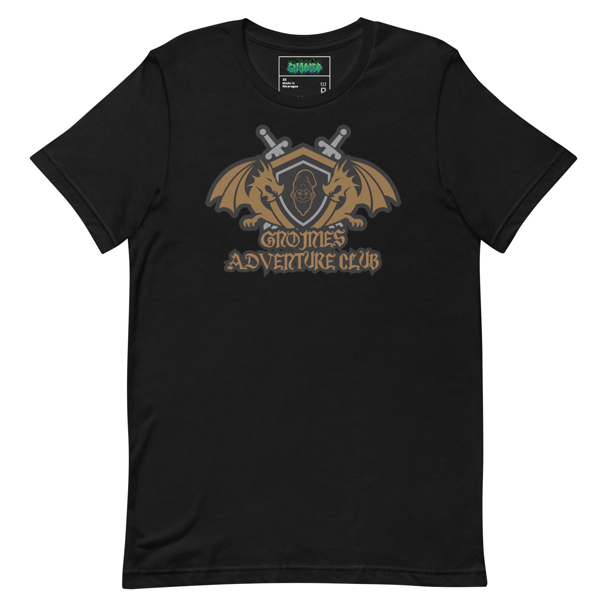 Adventurer’s Crest T-Shirt – Forge Your Legend | GnomieShop