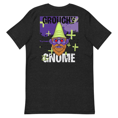 Grouchy Gnome T-Shirt – Bold Fantasy Coffee Lover Tee