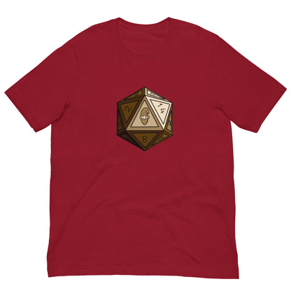 Gnomie D20 Bronze Unisex T-Shirt