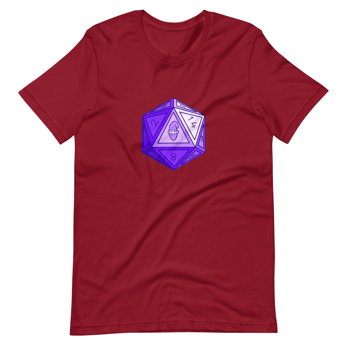 Gnomie D20 Amythest Unisex T-Shirt