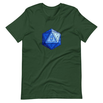 Gnomie D20 Cobalt Unisex T-Shirt