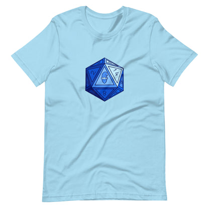 Gnomie D20 Cobalt Unisex T-Shirt