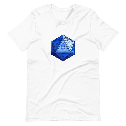 Gnomie D20 Cobalt Unisex T-Shirt