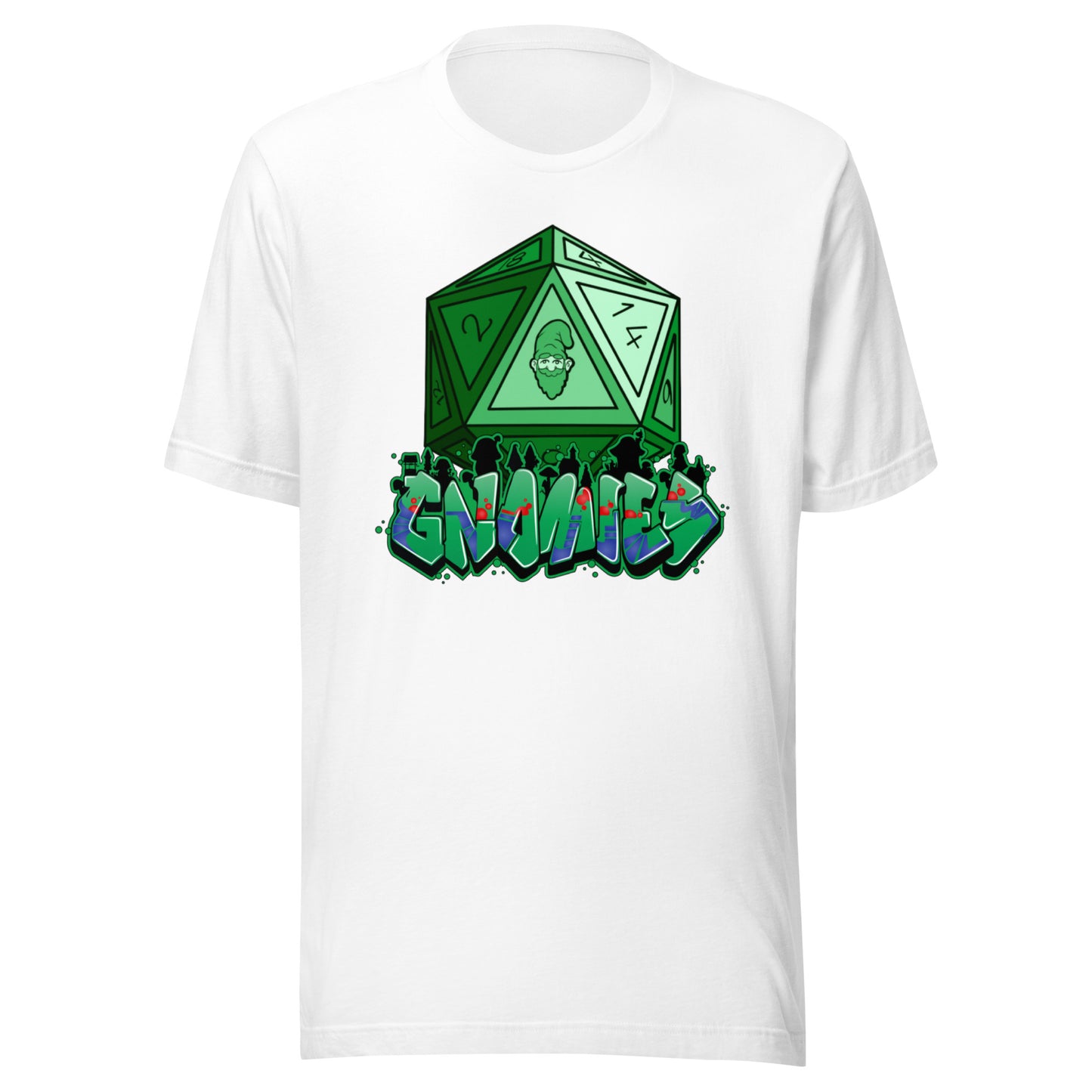 Roll with Your Gnomies Graffiti T-Shirt